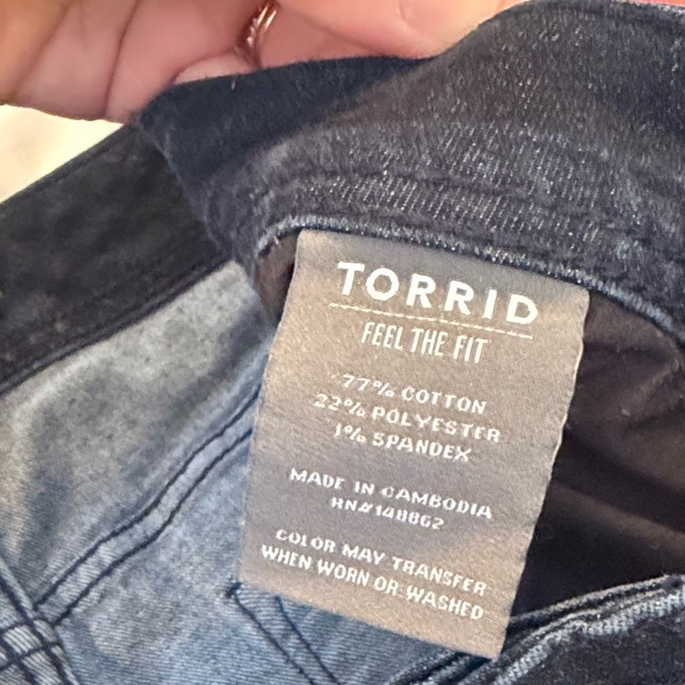Torrid Luxe Slim Boot Women's Jeans Size 12R NWOT - Picture 9 of 12